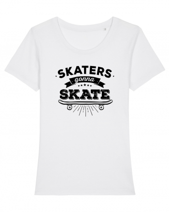 Skaters Gonna Skate White