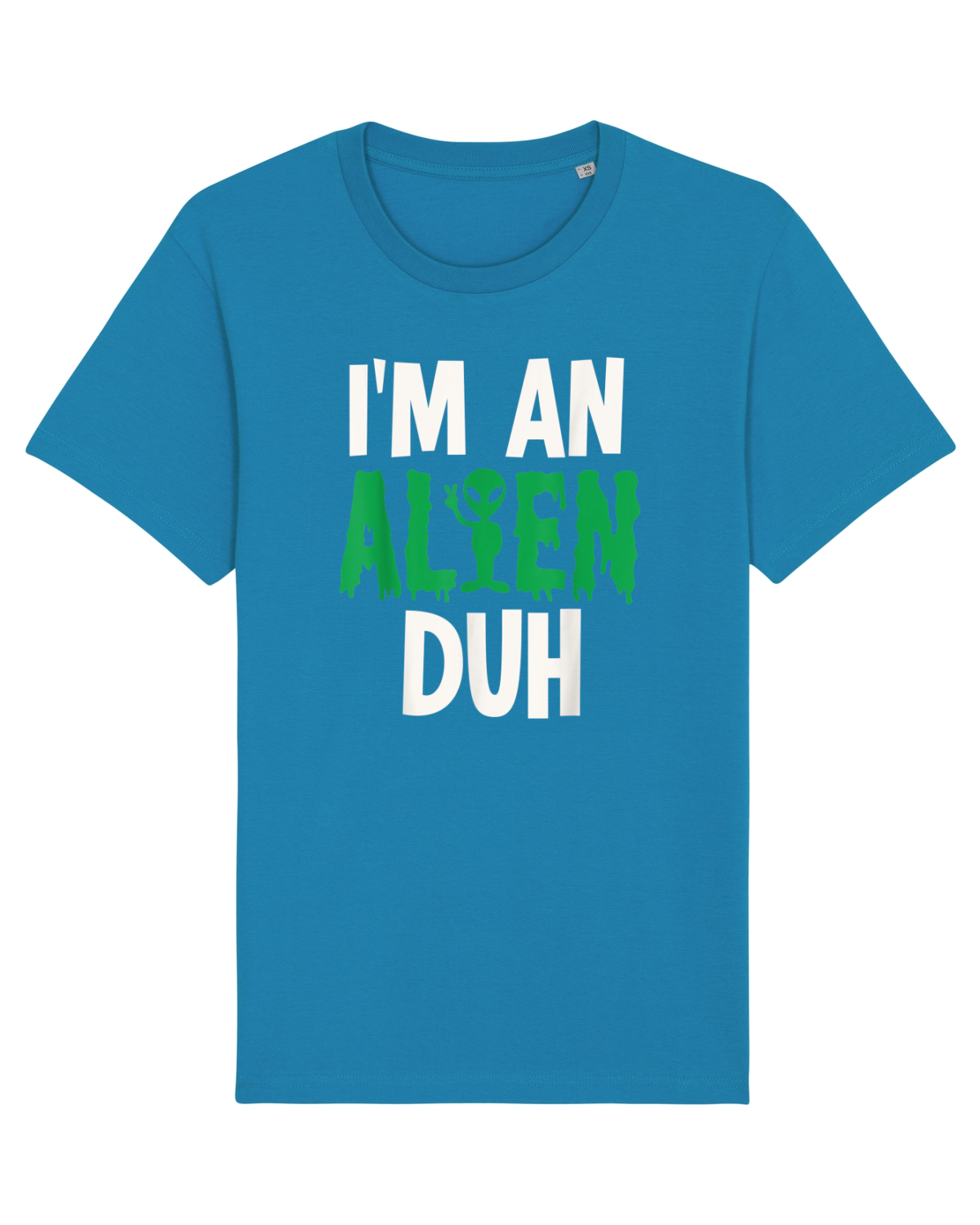 Tricou mânecă scurtă Unisex Rocker Azur