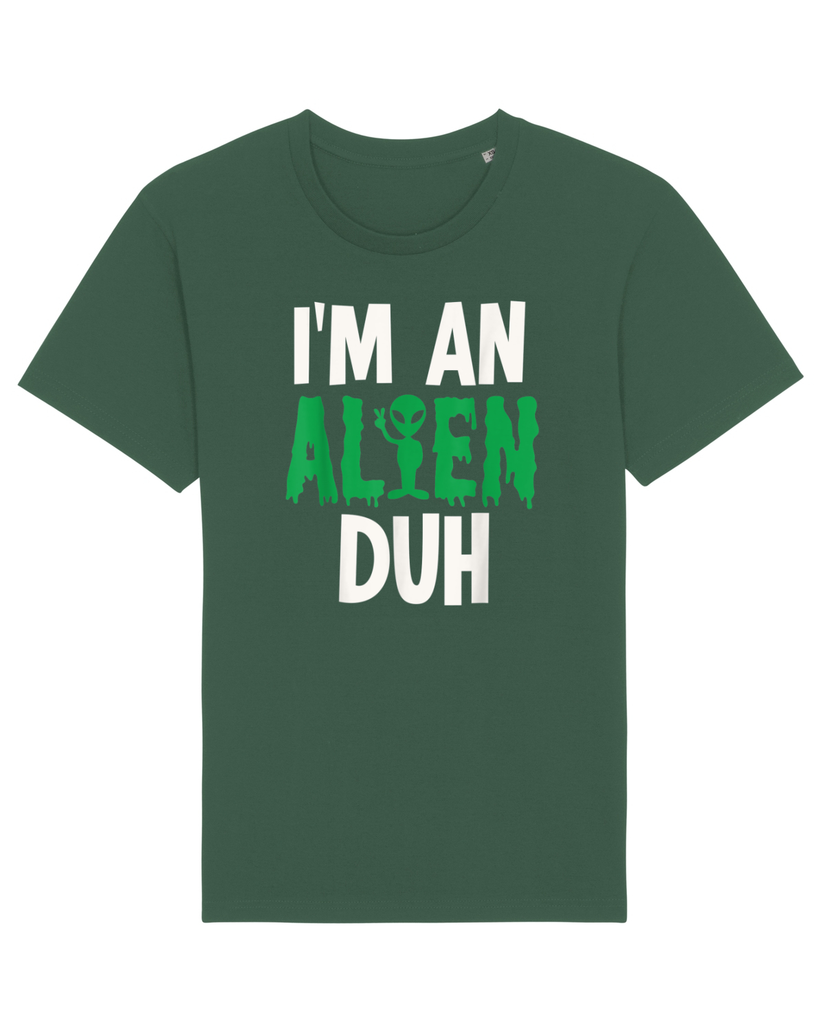 Tricou mânecă scurtă Unisex Rocker Bottle Green