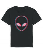 Inspired Alien Glitch Hipster Tricou mânecă scurtă Unisex Rocker