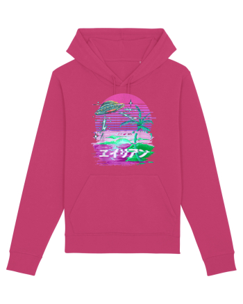 Japanese UFO Alien Vaporwave Otaku Raspberry