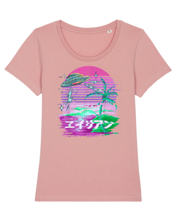 Japanese UFO Alien Vaporwave Otaku Canyon Pink