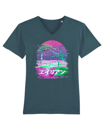 Japanese UFO Alien Vaporwave Otaku Stargazer