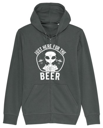 Just Here For The Beer Anthracite