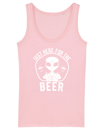 Just Here For The Beer Cotton Pink