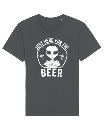 Just Here For The Beer Anthracite