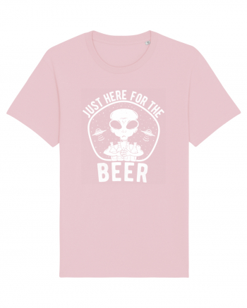 Just Here For The Beer Cotton Pink