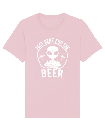 Just Here For The Beer Cotton Pink