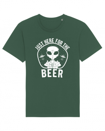 Just Here For The Beer Bottle Green
