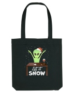Let It Snow Cool White Sacoșă textilă