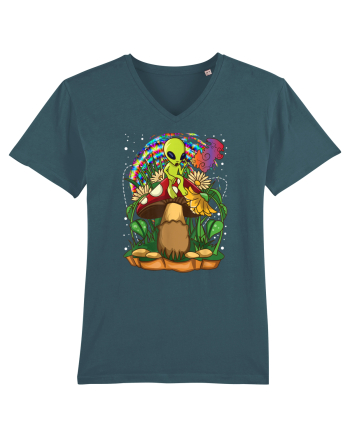 Magic Mushroom Alien Trippy Shroom Stargazer