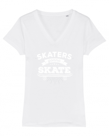 Skaters Gonna Skate White