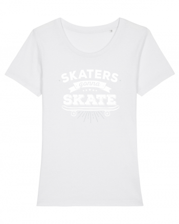 Skaters Gonna Skate White