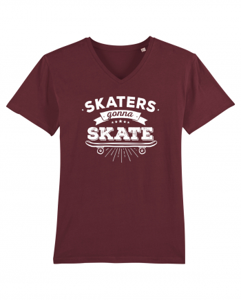 Skaters Gonna Skate Burgundy