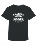 Skaters Gonna Skate Tricou mânecă scurtă guler larg Bărbat Skater