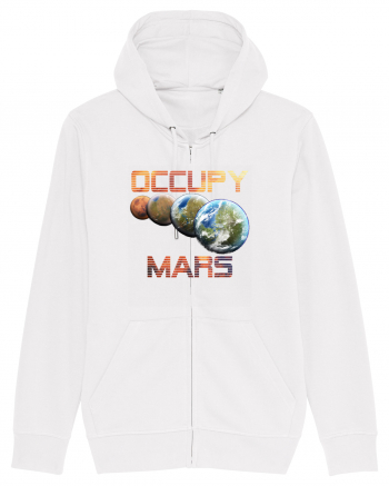 Occupy Mars Terraform Space Astronomy White