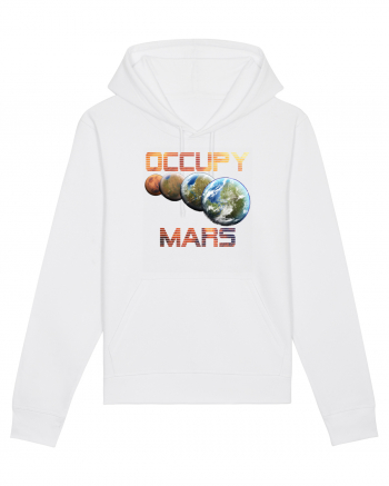 Occupy Mars Terraform Space Astronomy White