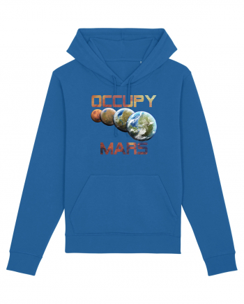 Occupy Mars Terraform Space Astronomy Royal Blue