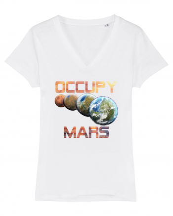 Occupy Mars Terraform Space Astronomy White