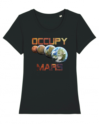 Occupy Mars Terraform Space Astronomy Black