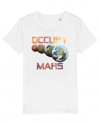 Occupy Mars Terraform Space Astronomy White