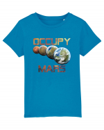 Occupy Mars Terraform Space Astronomy Tricou mânecă scurtă  Copii Mini Creator