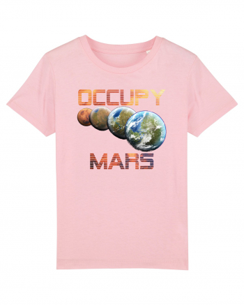 Occupy Mars Terraform Space Astronomy Cotton Pink