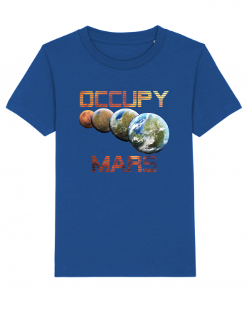 Occupy Mars Terraform Space Astronomy Majorelle Blue