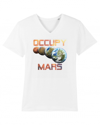 Occupy Mars Terraform Space Astronomy White