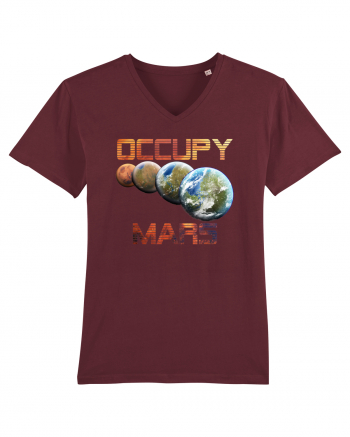 Occupy Mars Terraform Space Astronomy Burgundy