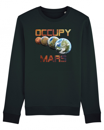 Occupy Mars Terraform Space Astronomy Black