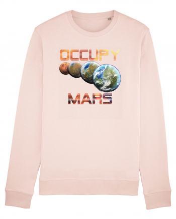 Occupy Mars Terraform Space Astronomy Candy Pink