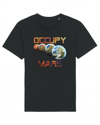 Occupy Mars Terraform Space Astronomy Black