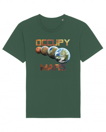 Occupy Mars Terraform Space Astronomy Bottle Green