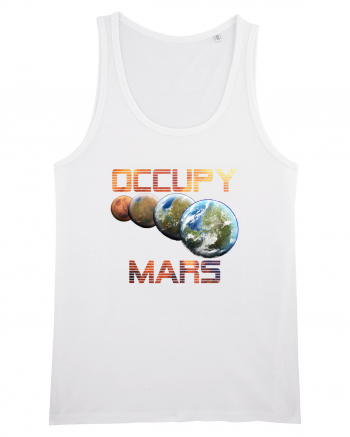 Occupy Mars Terraform Space Astronomy White