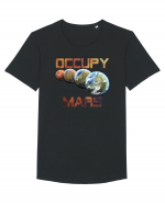 Occupy Mars Terraform Space Astronomy Tricou mânecă scurtă guler larg Bărbat Skater