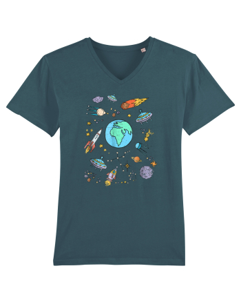 Outer Space UFO Rocket Stargazer