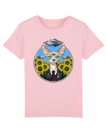 Psychedelic Hairless Sphynx Cat Cotton Pink