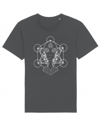 Psychedelic Sacred Geometry Alien Anthracite