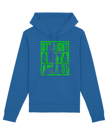Straight Outta Area 51 Retro Vintage  Royal Blue