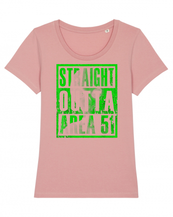 Straight Outta Area 51 Retro Vintage  Canyon Pink