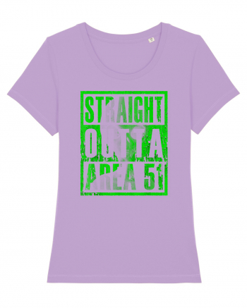 Straight Outta Area 51 Retro Vintage  Lavender Dawn