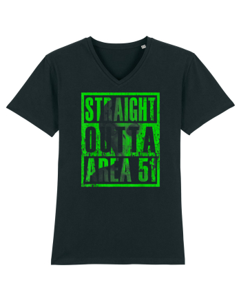 Straight Outta Area 51 Retro Vintage  Black