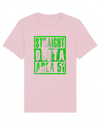 Straight Outta Area 51 Retro Vintage  Cotton Pink