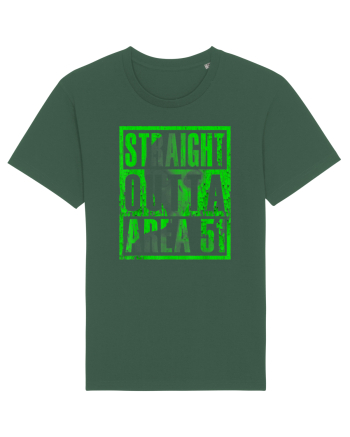 Straight Outta Area 51 Retro Vintage  Bottle Green