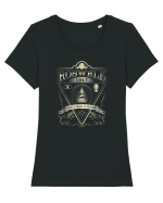 Roswell 1947 Alien Tricou mânecă scurtă guler larg fitted Damă Expresser
