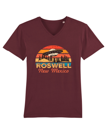 Roswell New Mexico Home of the Alien Crash Site Burgundy