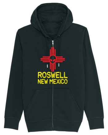 Roswell New Mexico Souvenir Zia Symbol Black