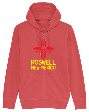 Roswell New Mexico Souvenir Zia Symbol Carmine Red
