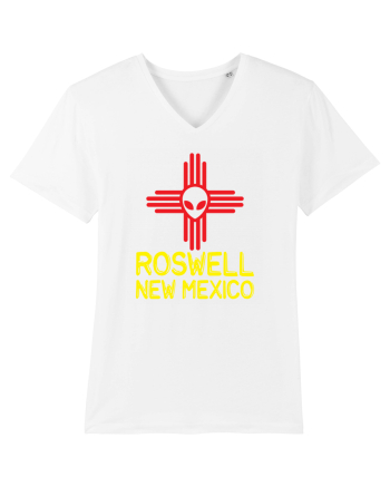 Roswell New Mexico Souvenir Zia Symbol White